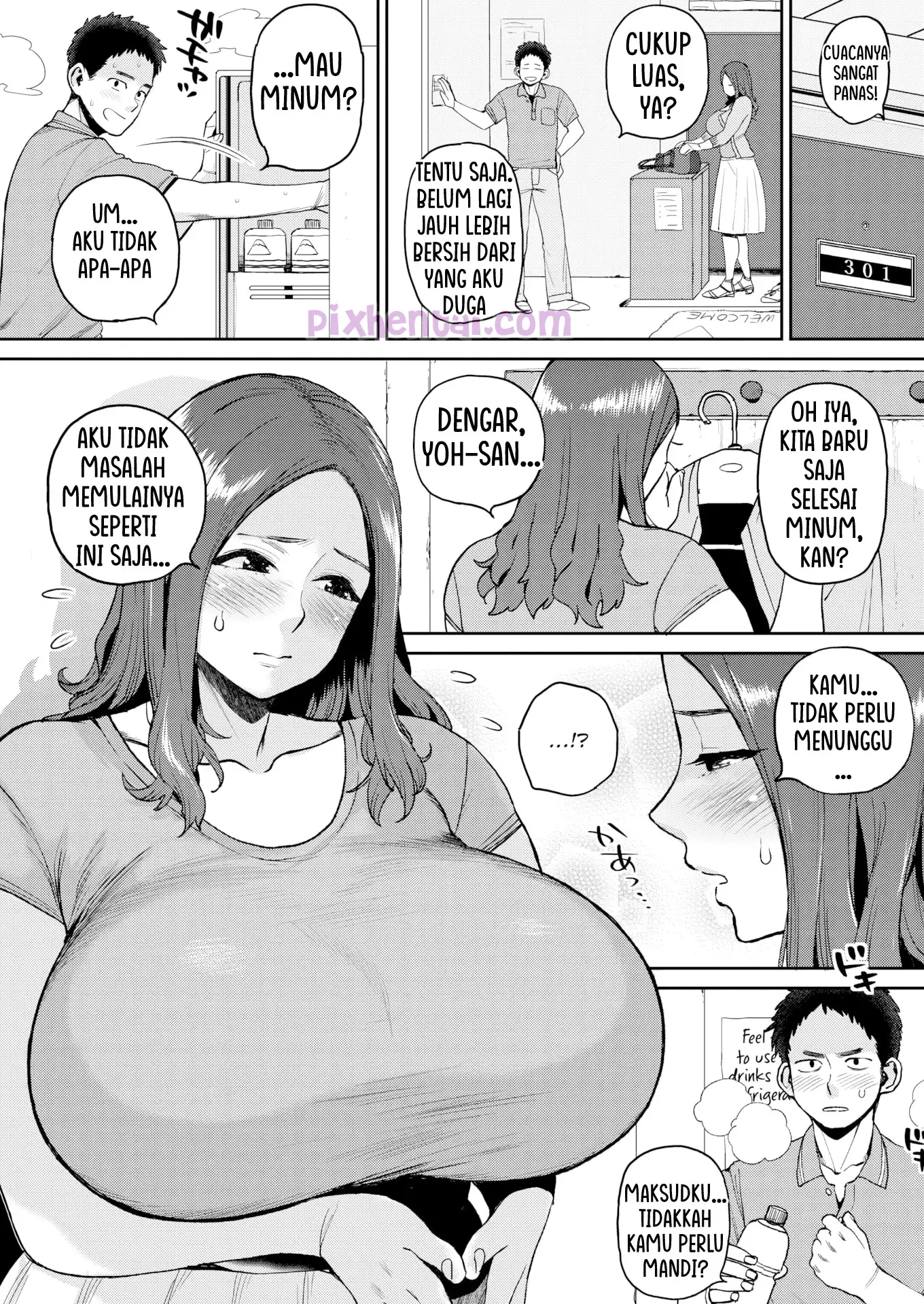 Komik hentai xxx manga sex bokep The Woman I Met Susunya Lebih Besar dari Ekspektasiku 4